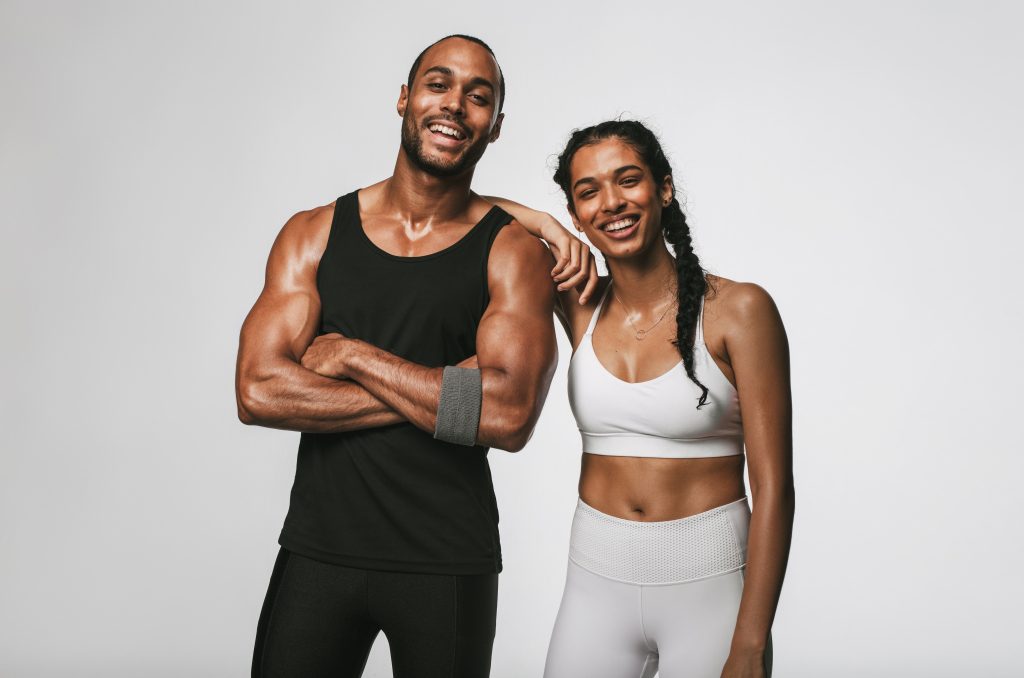mesomorph athletic body