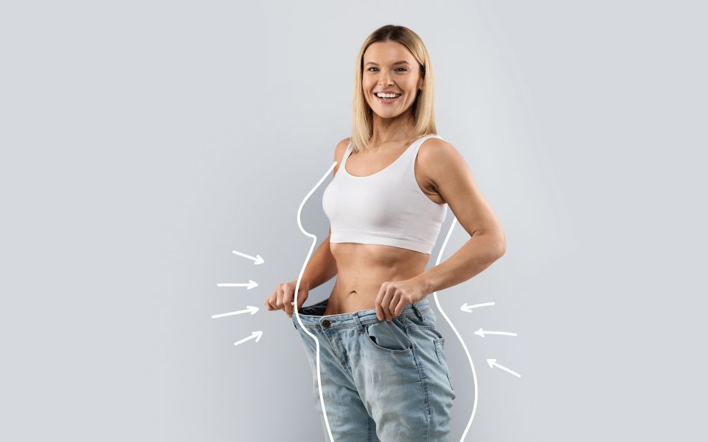 Before and after weight loss