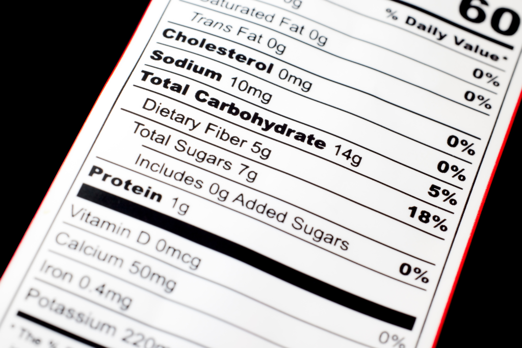 Food label