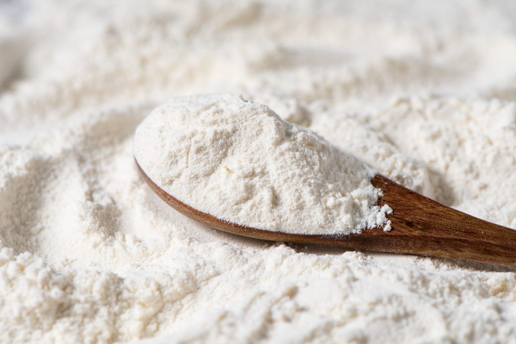 White flour