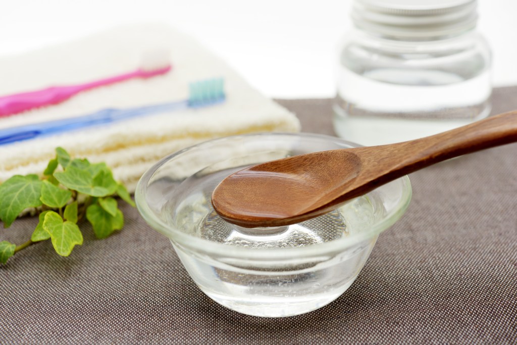Coconut oil pulling