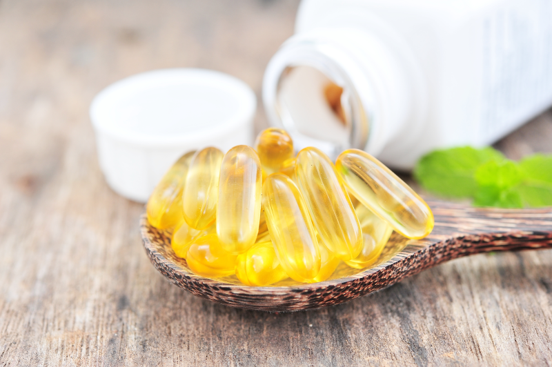 Vitamin D capsules
