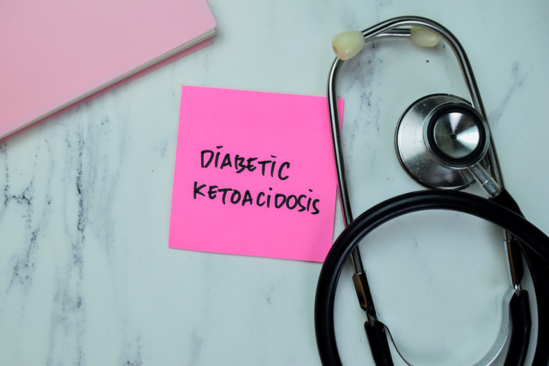 Ketoacidosis concept