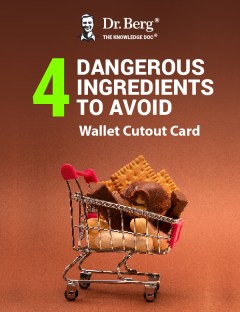 4 Dangerous Ingredients to Avoid – Wallet Cutout Card