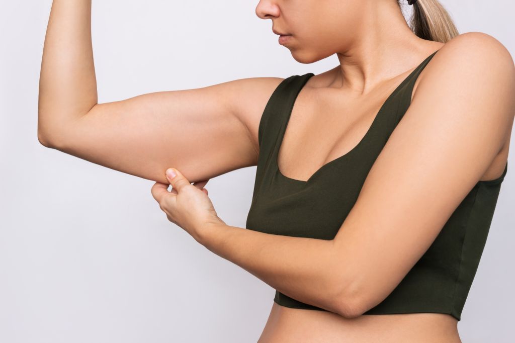 Woman losing muscle 