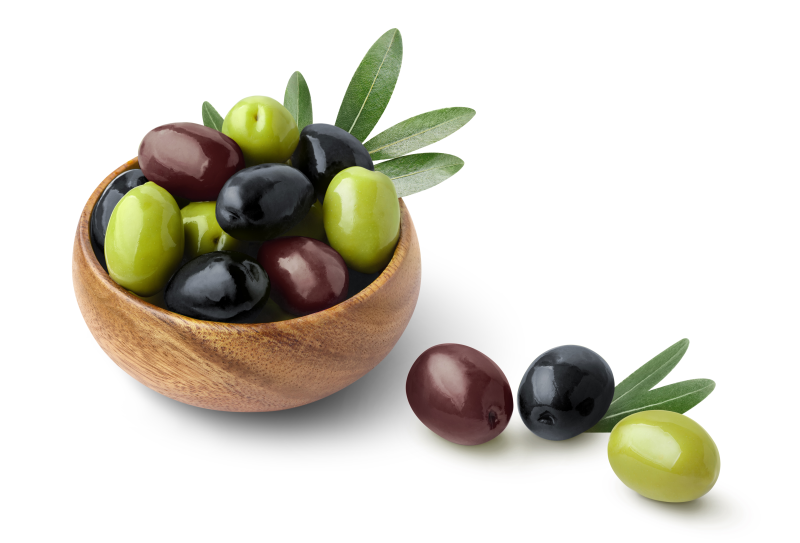 Olives in a bowl