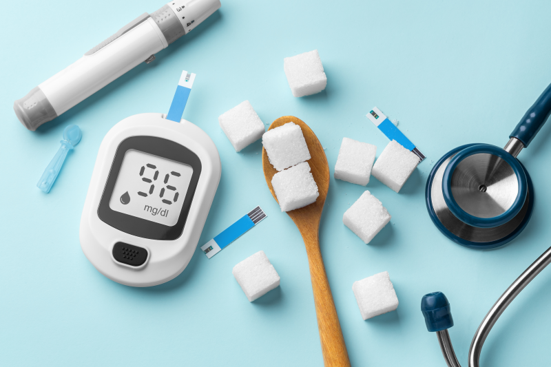 Blood sugar concept