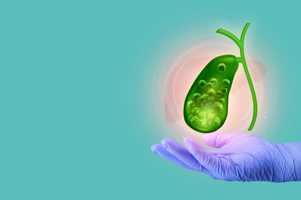 Gallbladder health concept