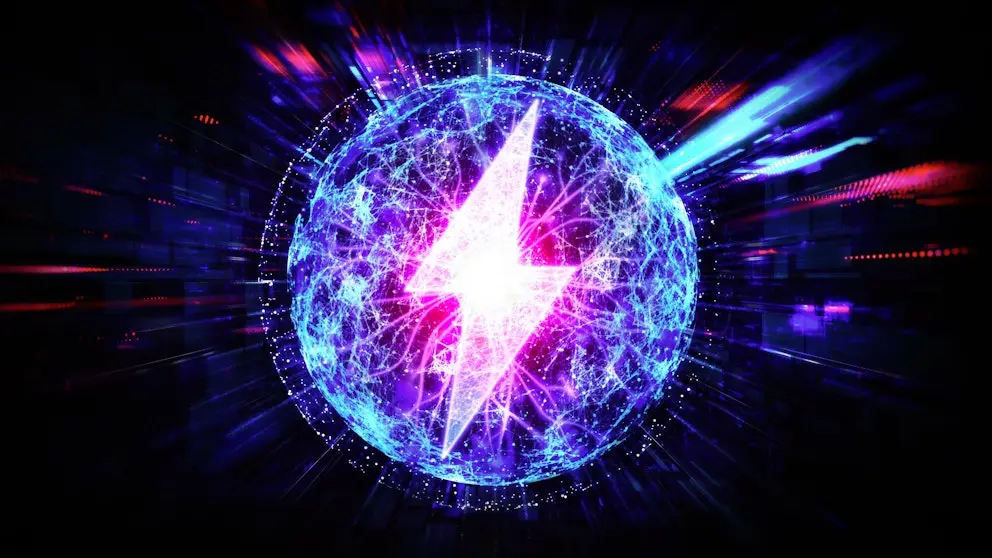 Energy symbol illustration