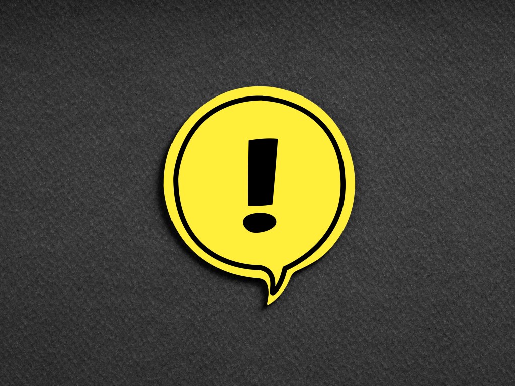 Exclamation mark 