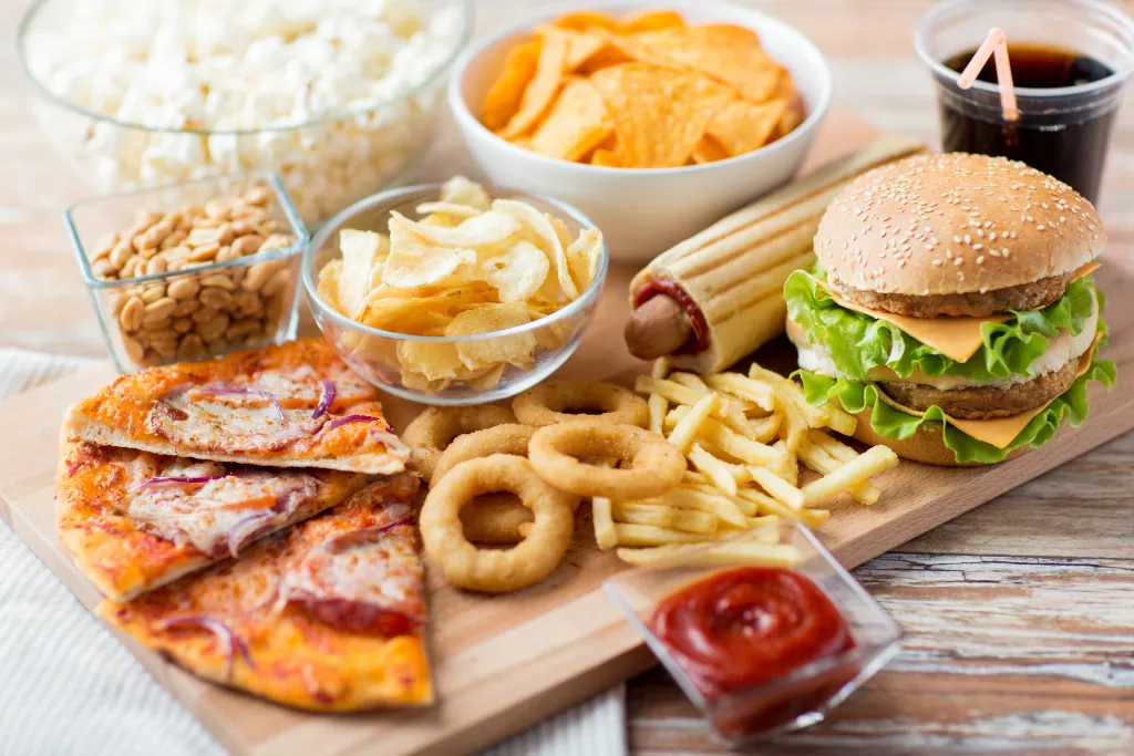 Unhealthy foods