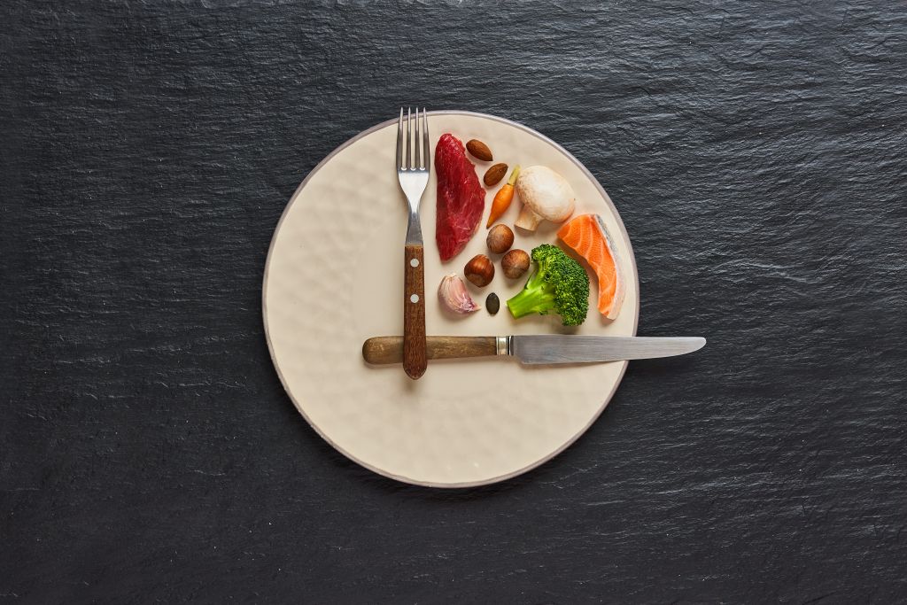 Intermittent fasting concept