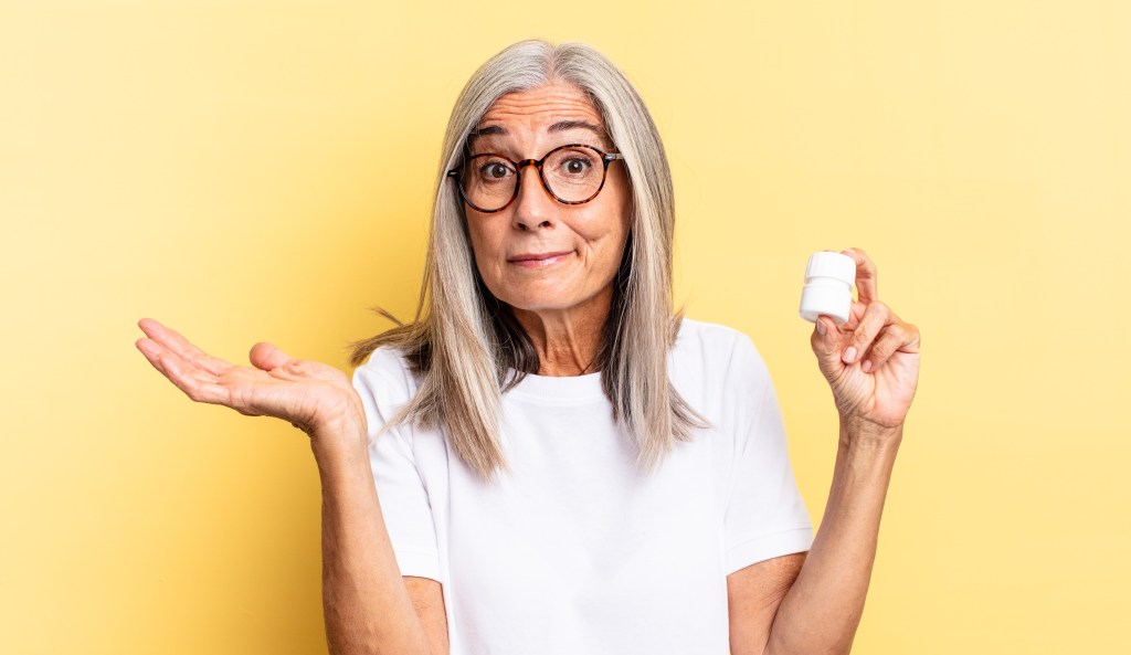 Women wondering about a supplement
