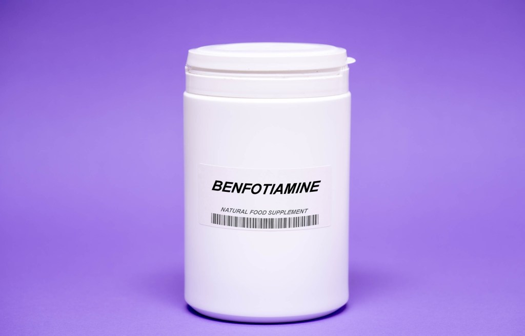 Benfotiamine bottle&nbsp;