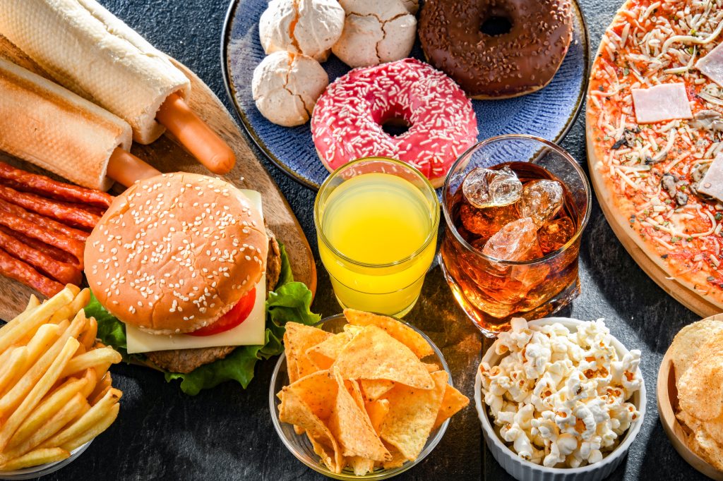 Processed foods and beverages
