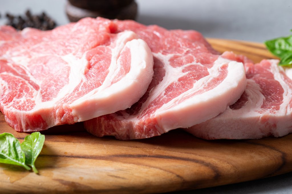 Fresh pork chops