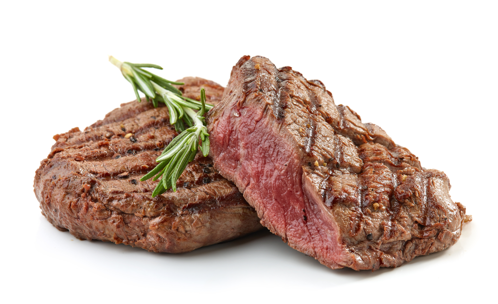 Grilled steak