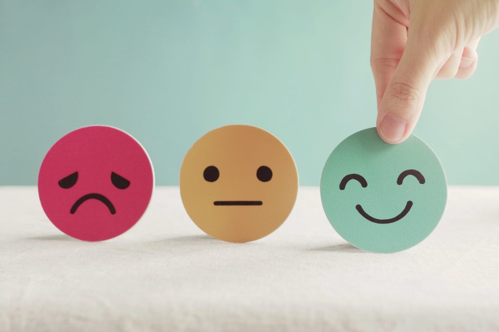 Mood swings concept
