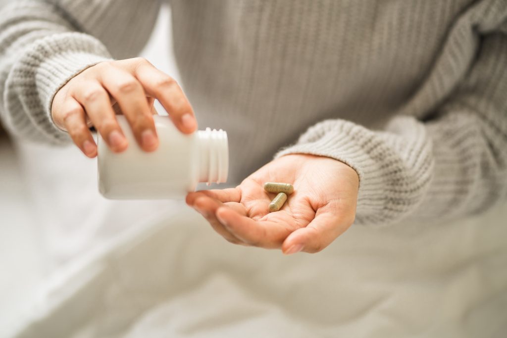 Taking a supplement