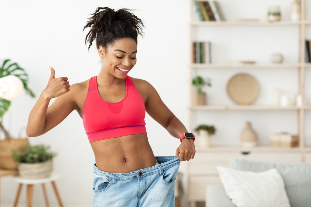losing weight concept