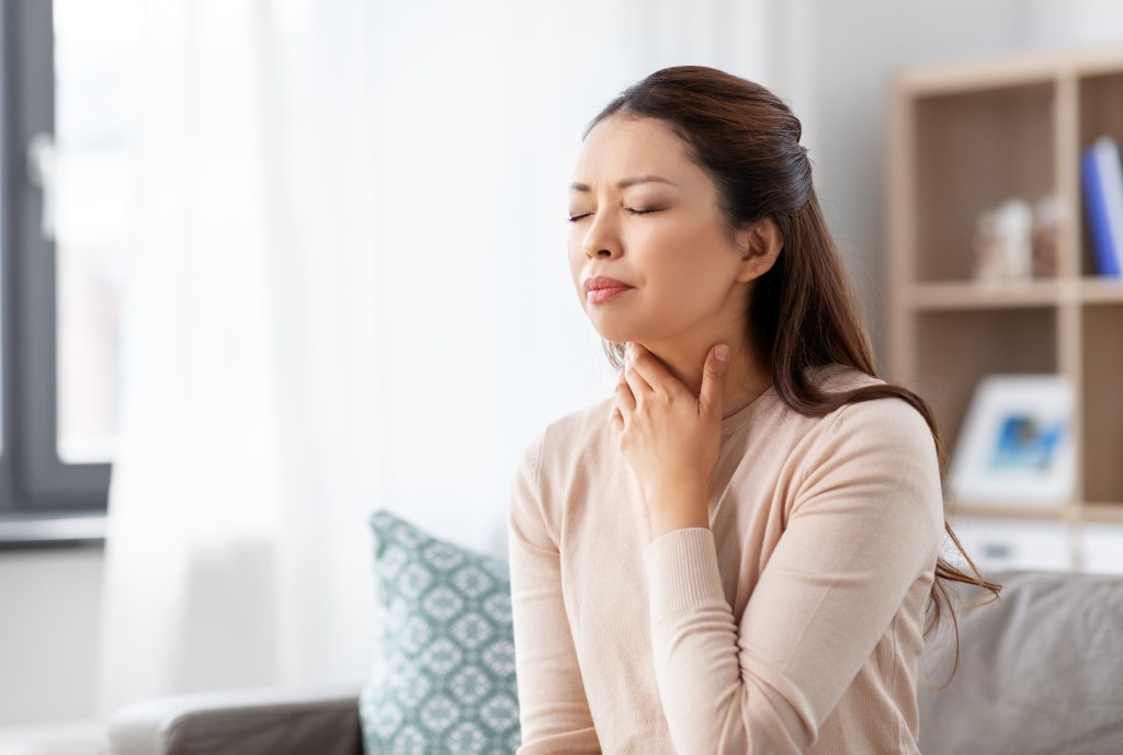 Thyroid pain