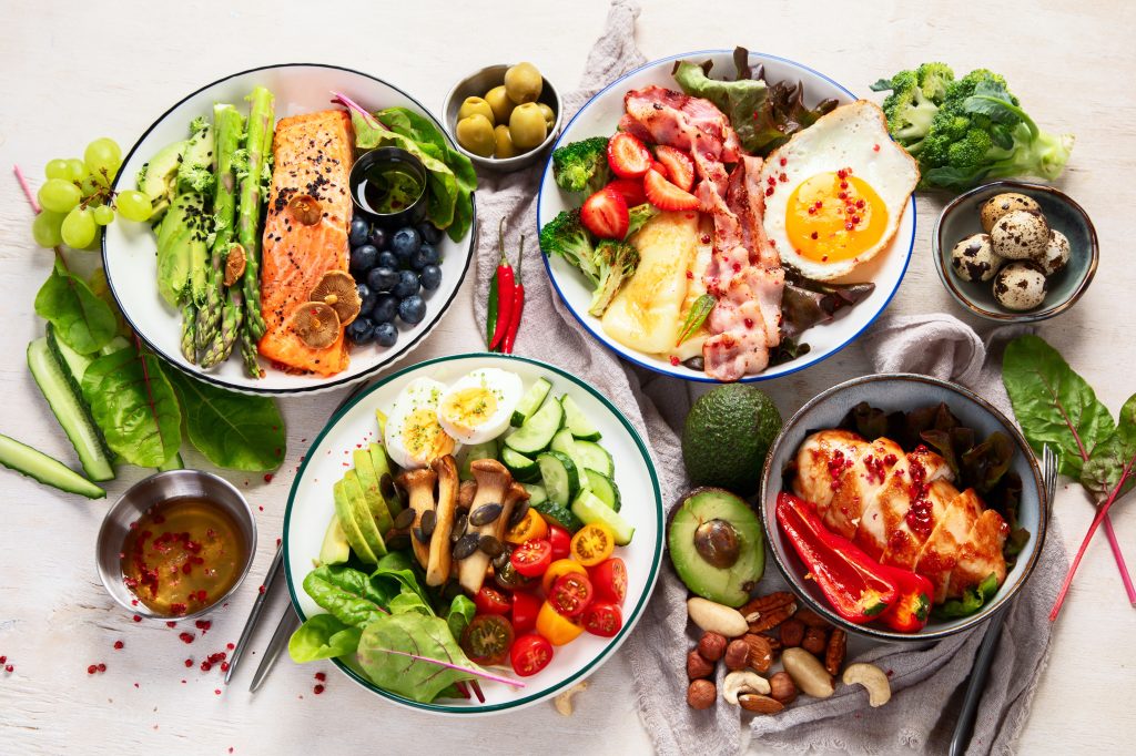 Healthy ketogenic diet foods