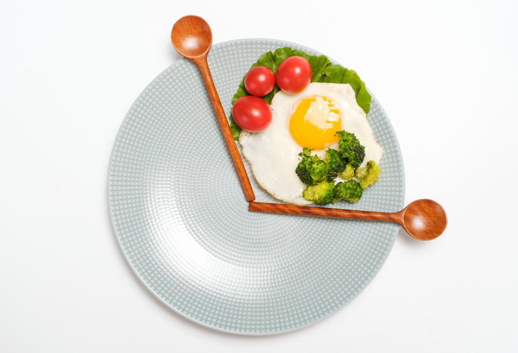 Fasting clock keto food