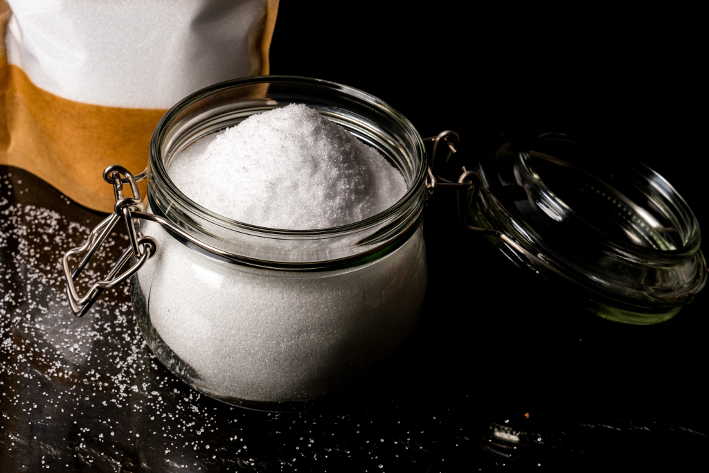 Sugar alternative in a jar