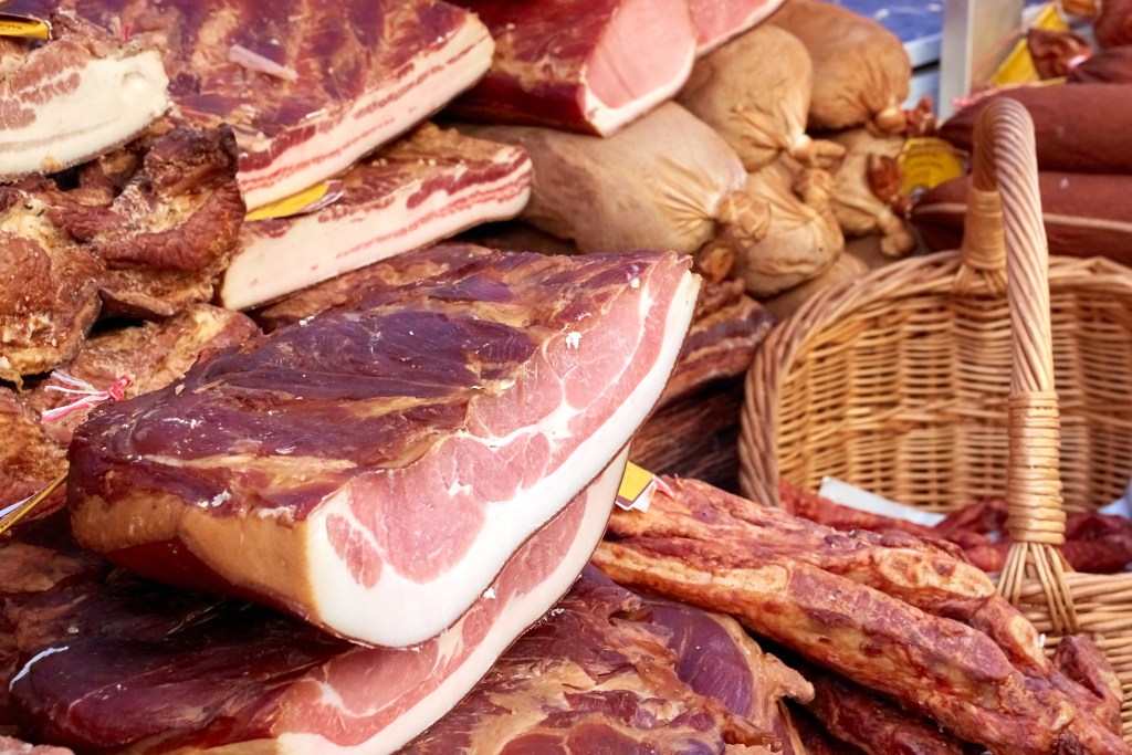 smoked bacon