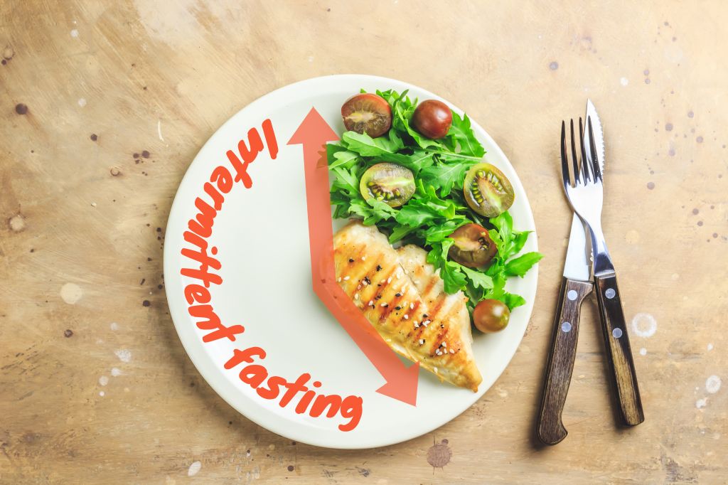 Intermittent fasting concept
