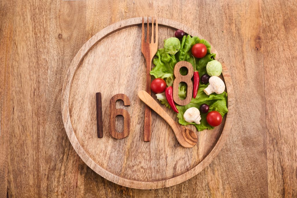 Intermittent fasting concept   