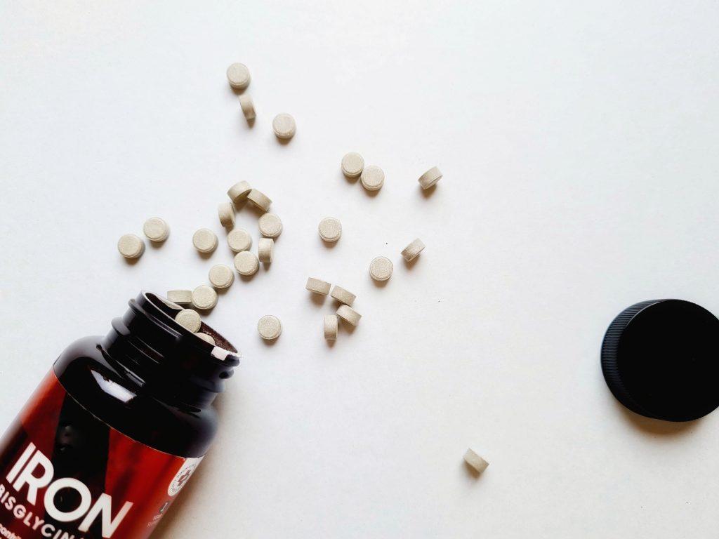 Iron tablets