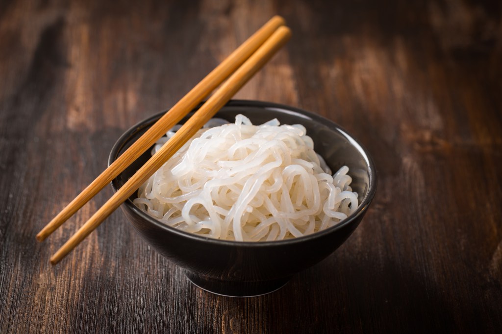 Shirataki noodles