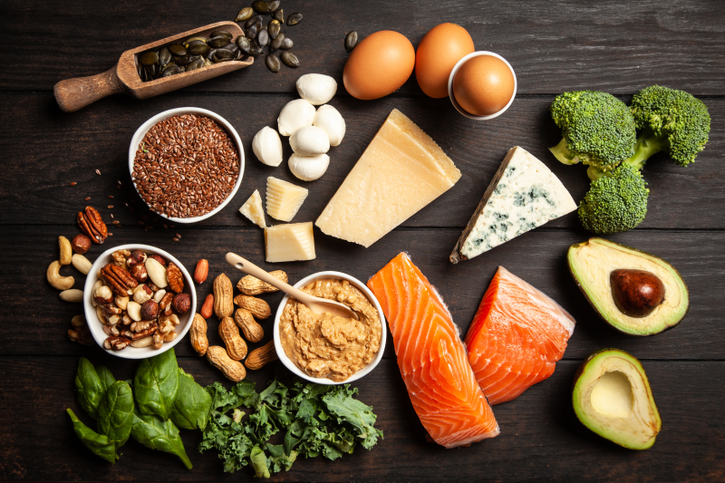 Keto-friendly foods