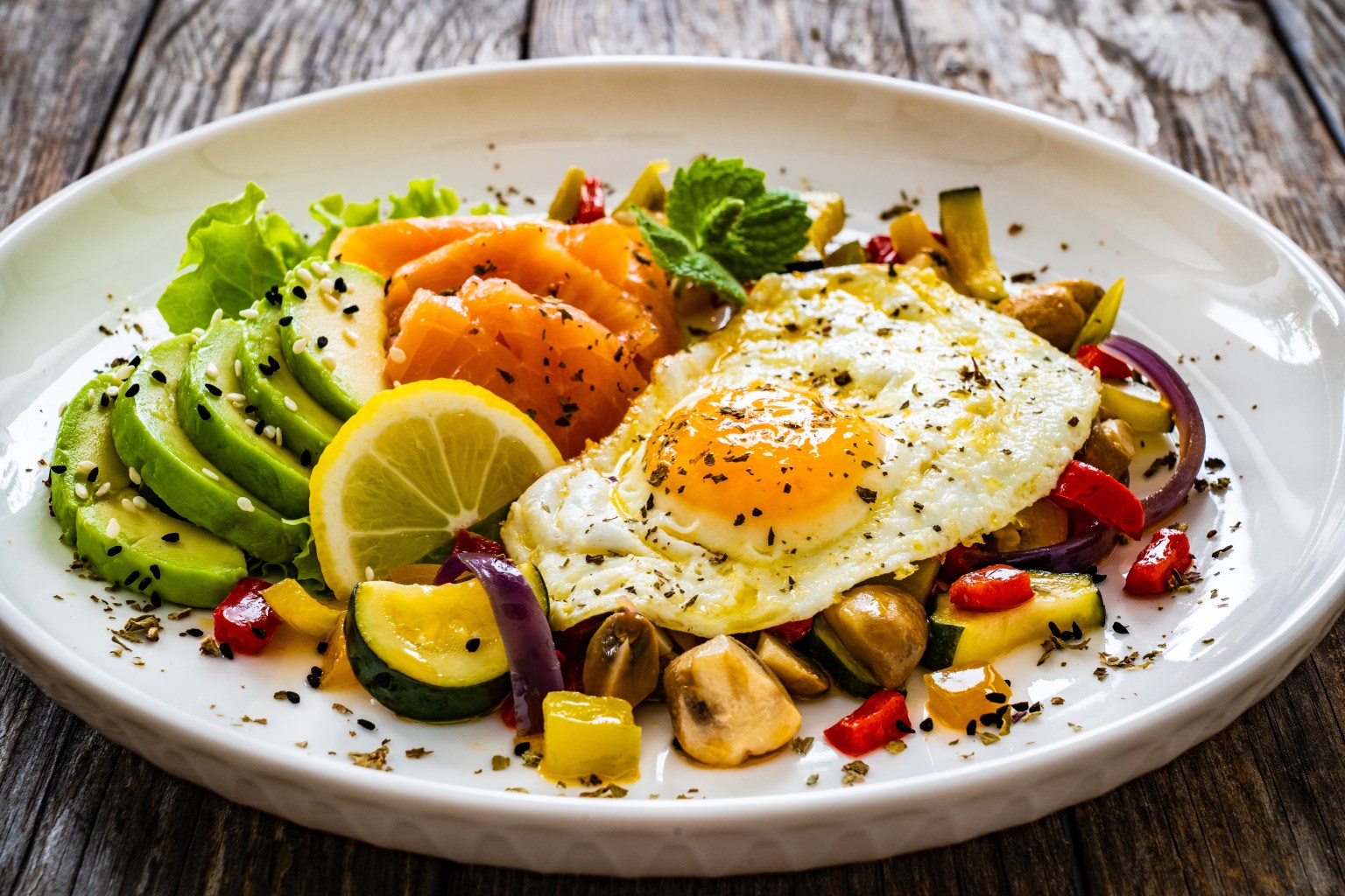 Keto breakfast 