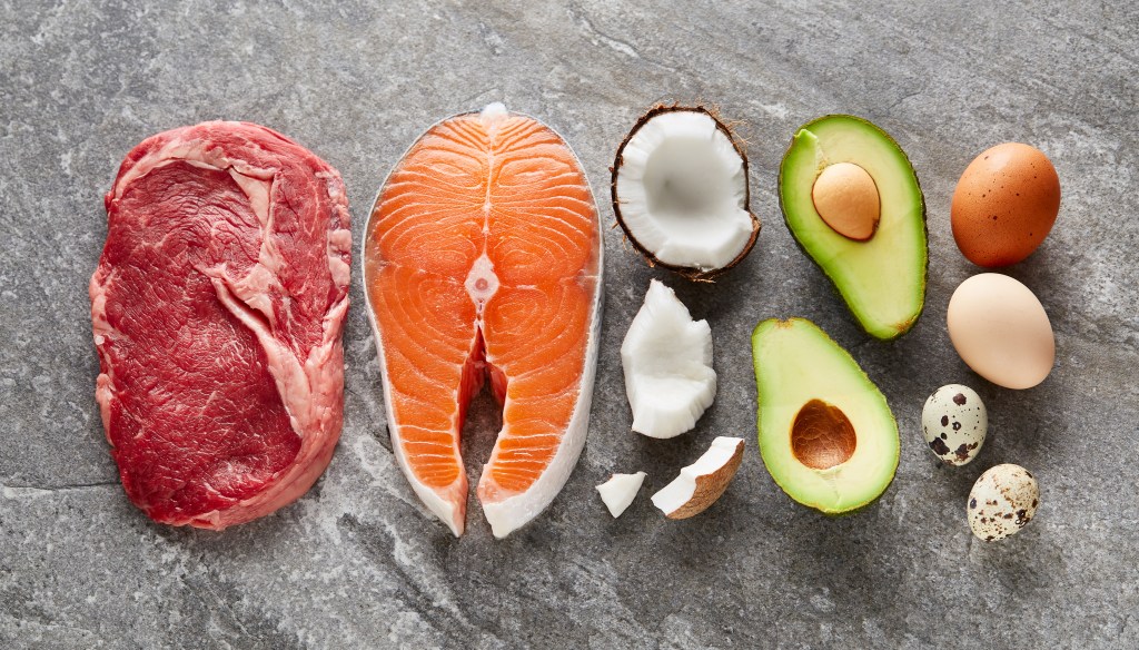 Healthy fat keto food spread