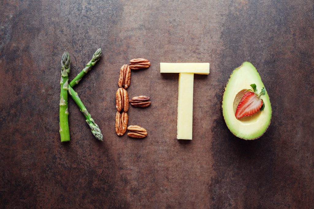 Keto diet concept 