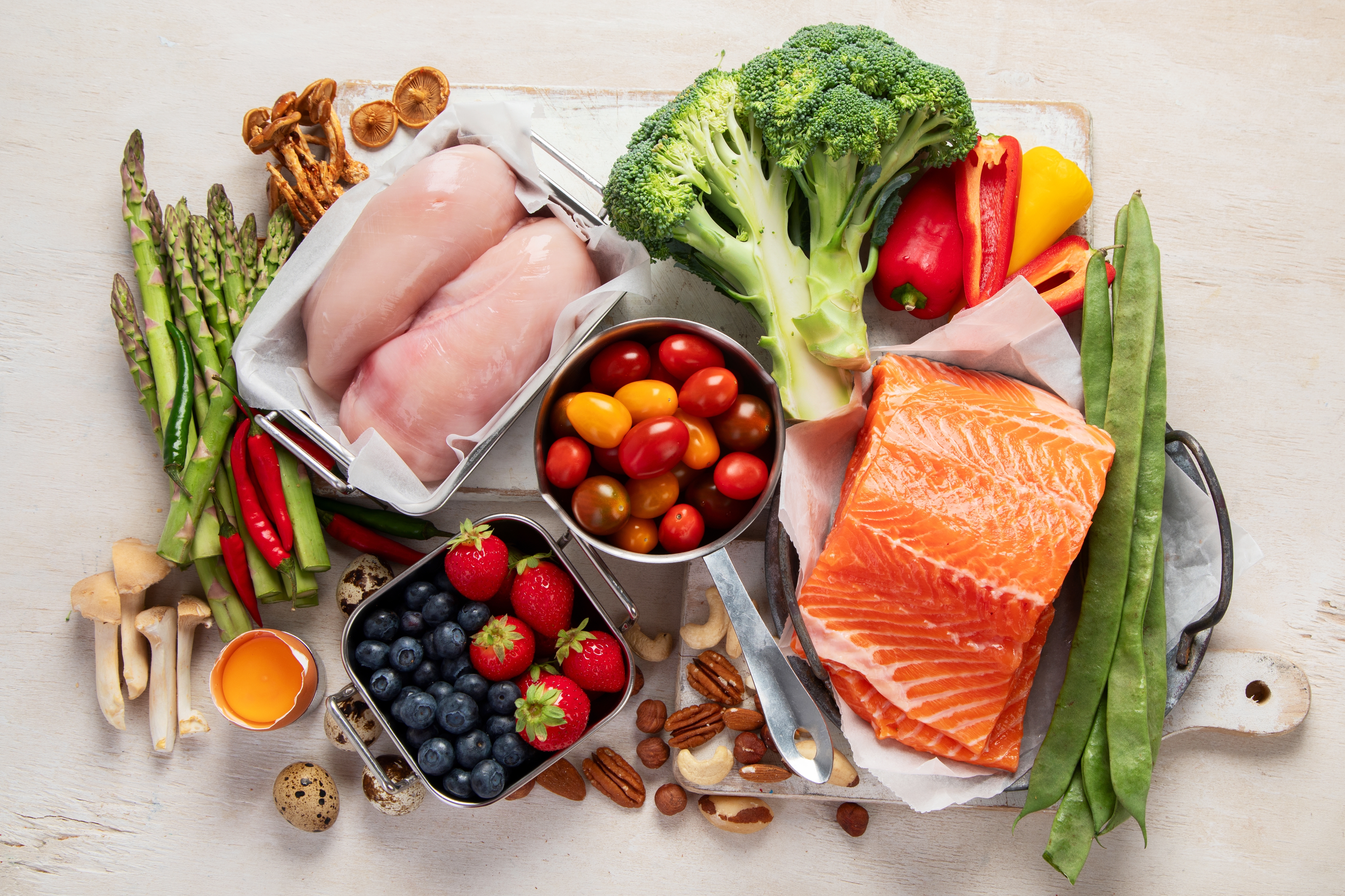 Healthy low-carb foods
