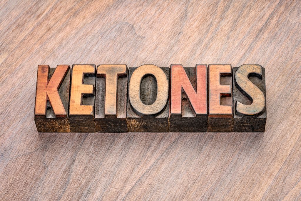 Ketone in letters  