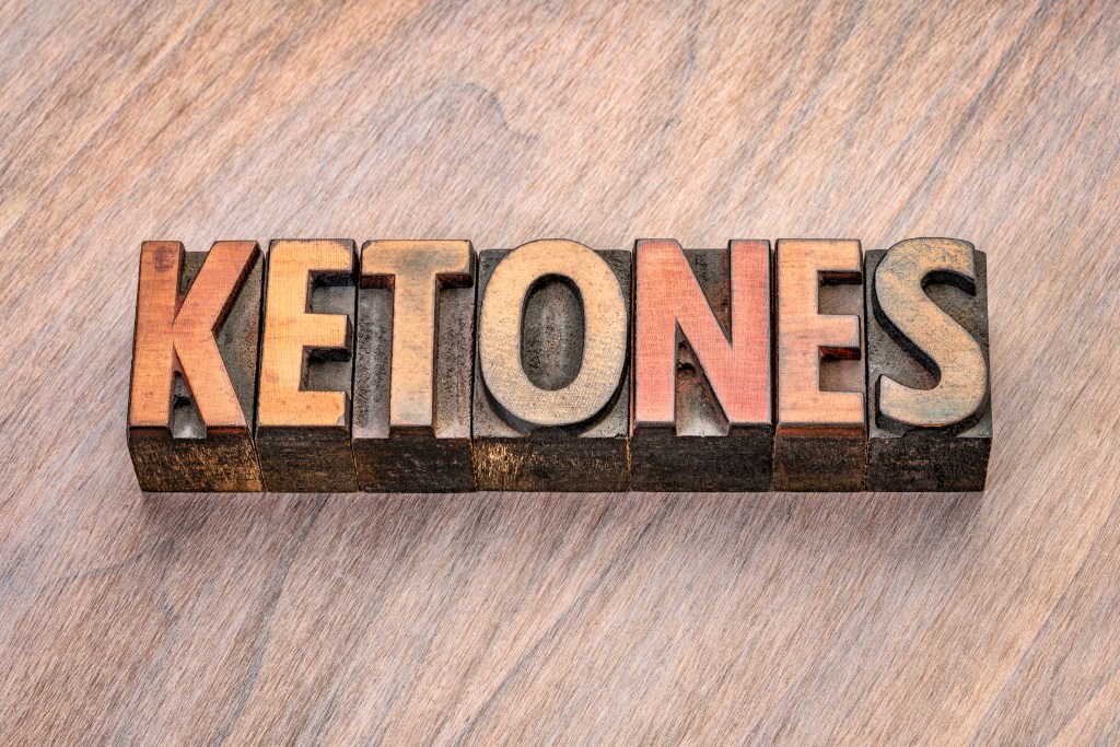 Ketone in letters