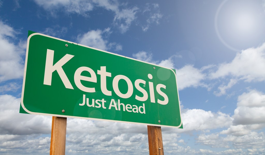 Ketosis just ahead sign
