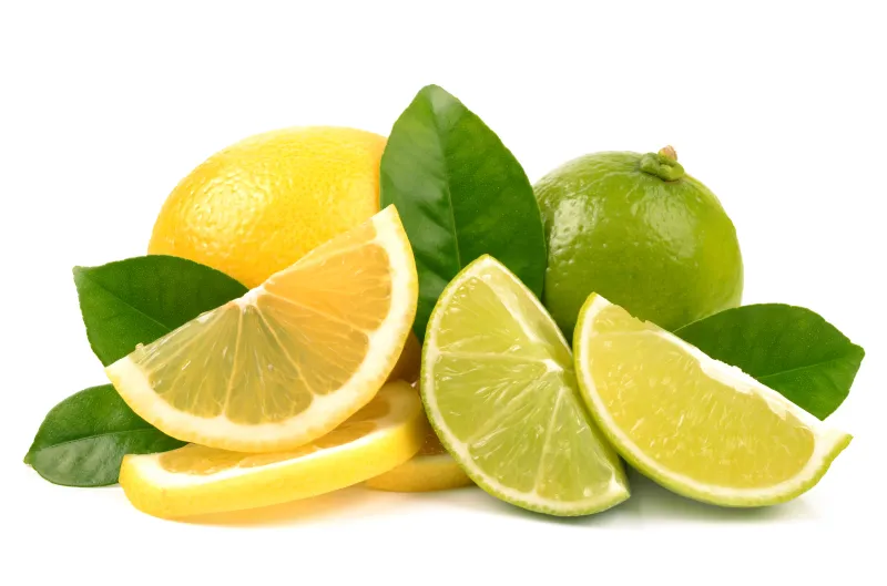 Limes and lemons