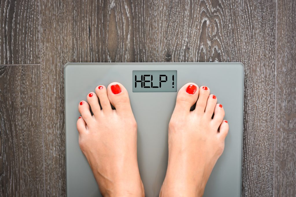 Scale with the word help