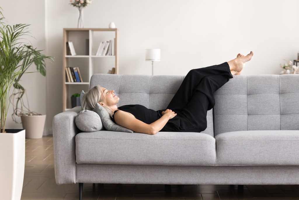 Woman relaxing