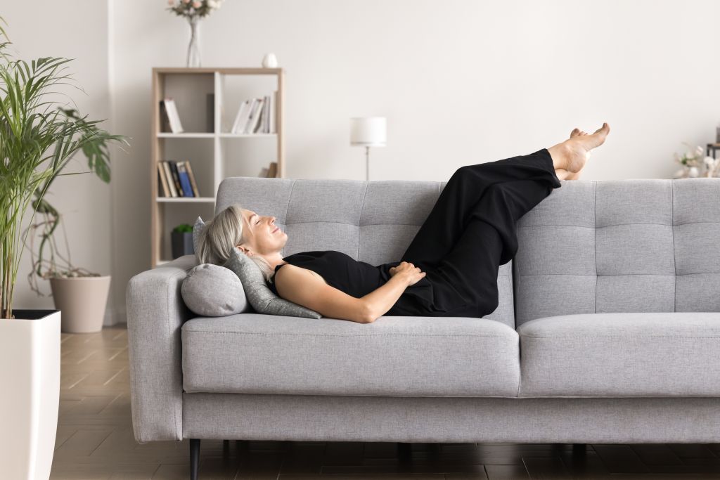 Woman relaxing