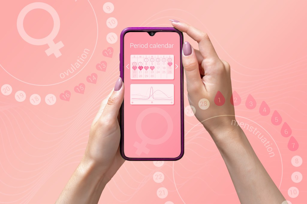 Period tracking app