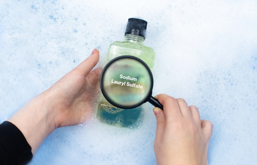 Product labels with sulfate