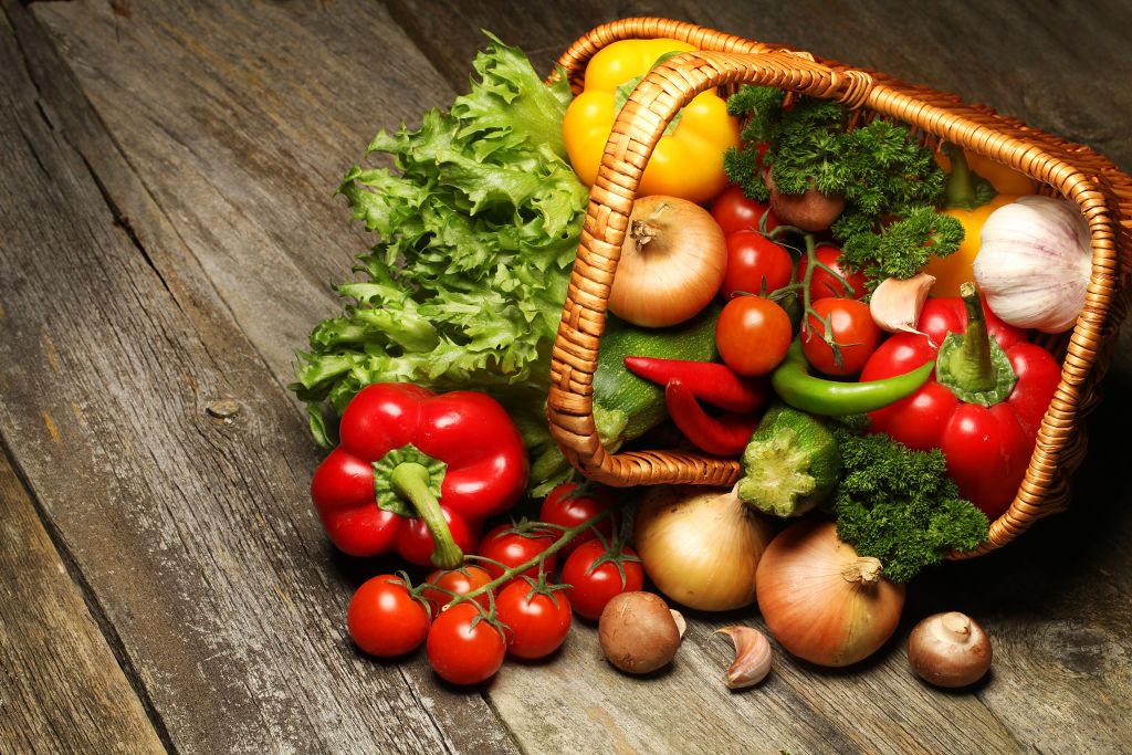 Selection of vegetables