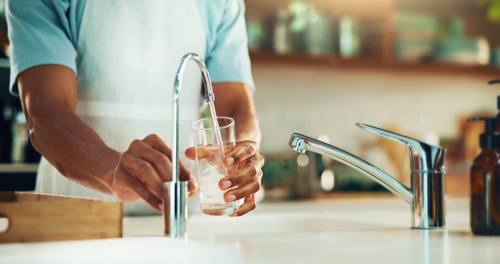 Glass of water