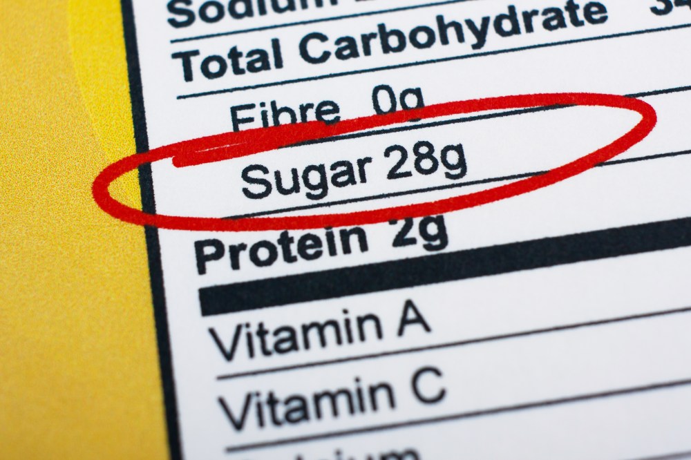 Nutrition label&nbsp;